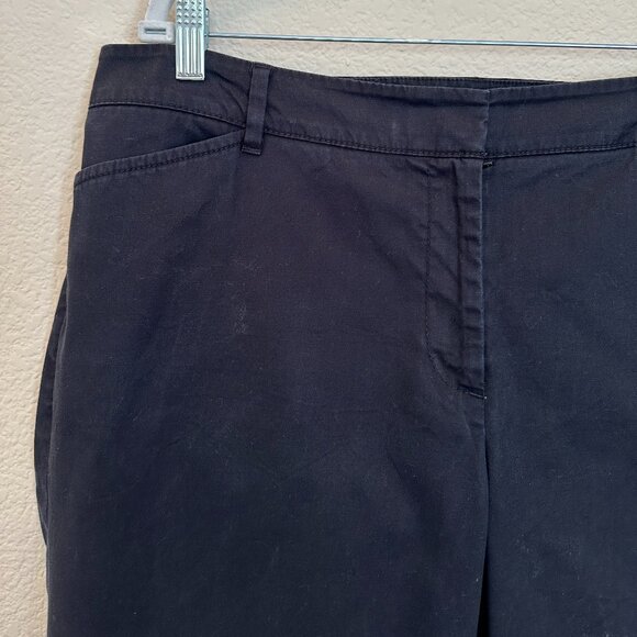 Talbots Perfect Crop Pant - Black - 14W - Picture 2 of 5